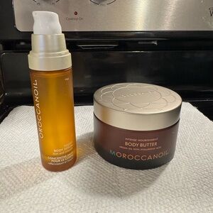 Moroccanoil Night Serum and Body Butter Set